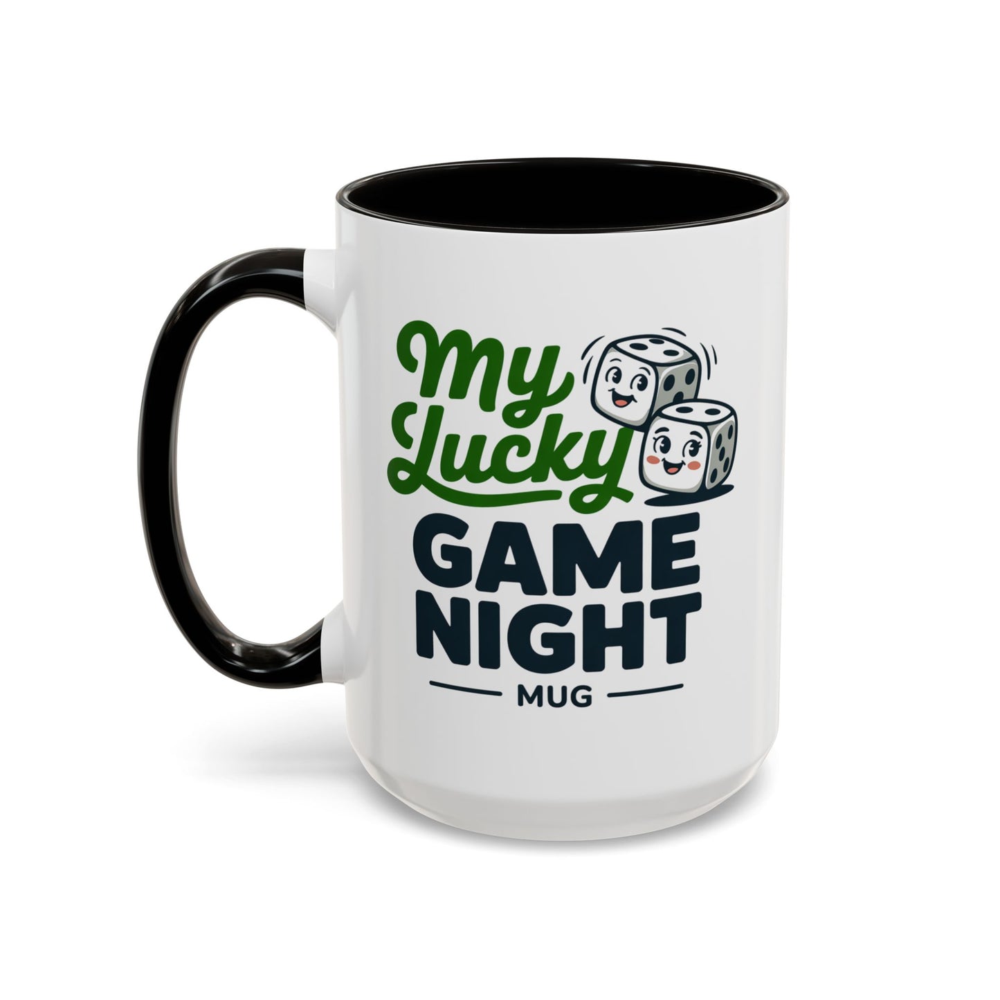My Lucky Game Night Mug, Colorful (11oz, 15oz)