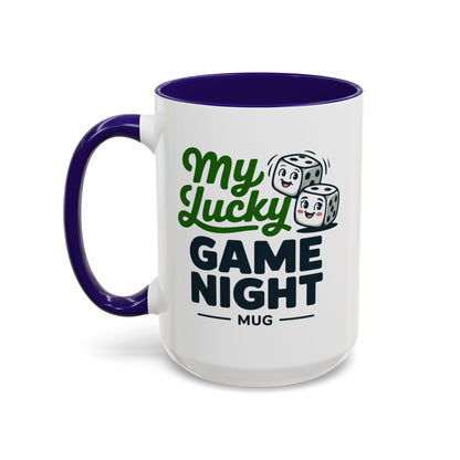 My Lucky Game Night Mug, Colorful (11oz, 15oz)