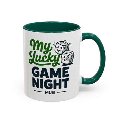 My Lucky Game Night Mug, Colorful (11oz, 15oz)