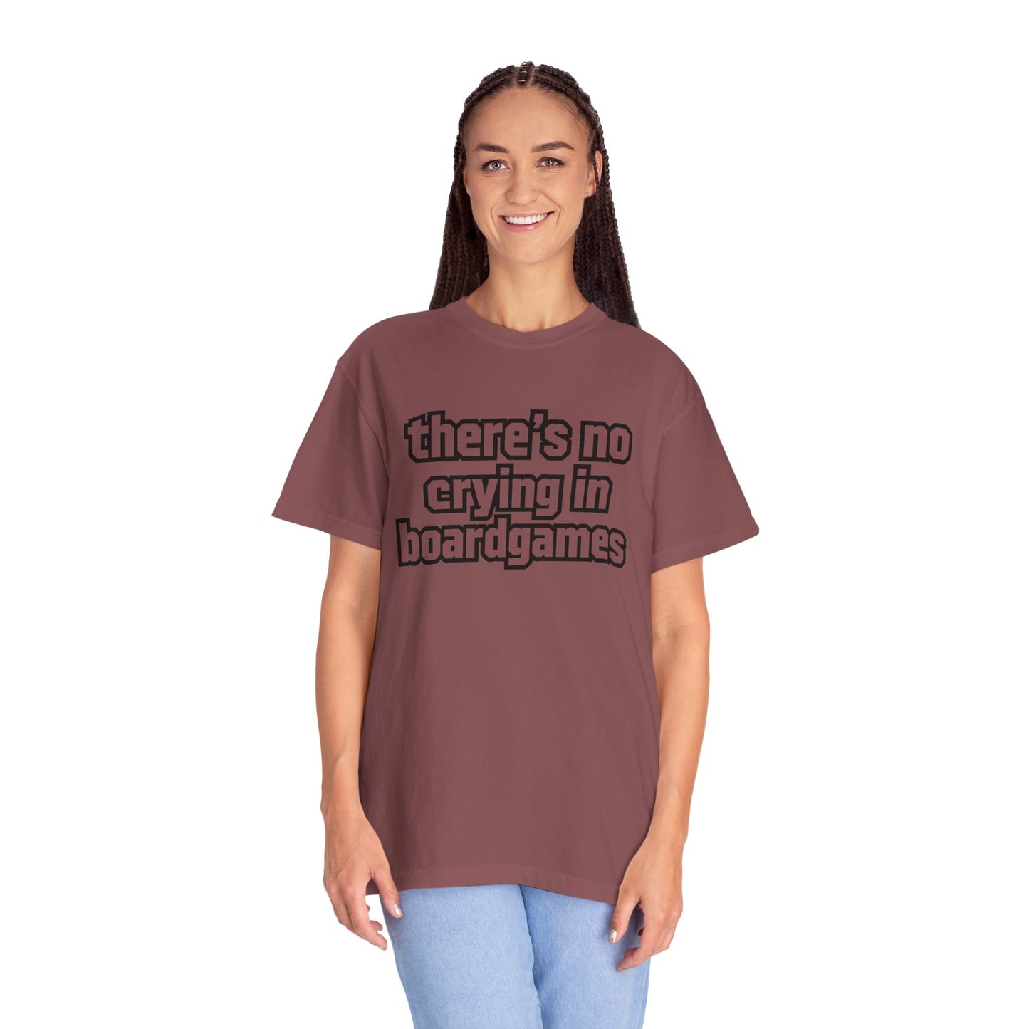There's No Crying In Boardgames T-Shirt