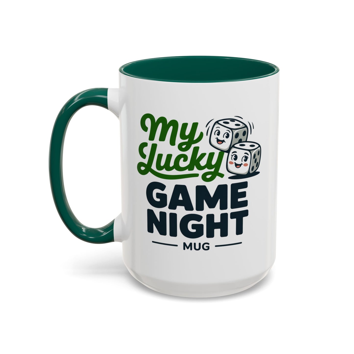 My Lucky Game Night Mug, Colorful (11oz, 15oz)