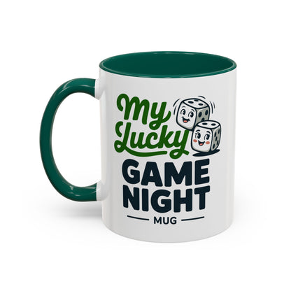 My Lucky Game Night Mug, Colorful (11oz, 15oz)