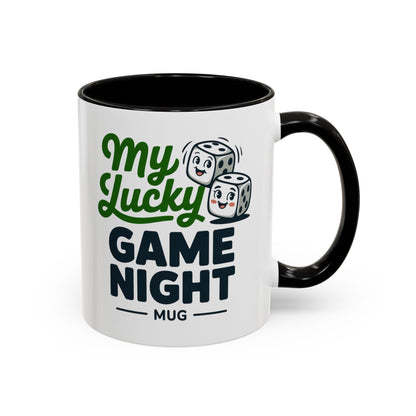 My Lucky Game Night Mug, Colorful (11oz, 15oz)