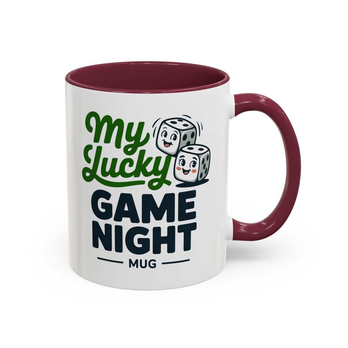My Lucky Game Night Mug, Colorful (11oz, 15oz)