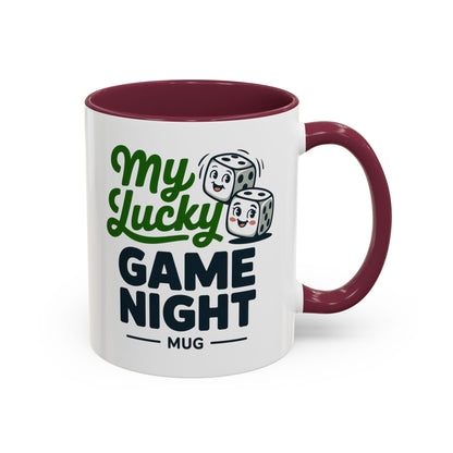 My Lucky Game Night Mug, Colorful (11oz, 15oz)