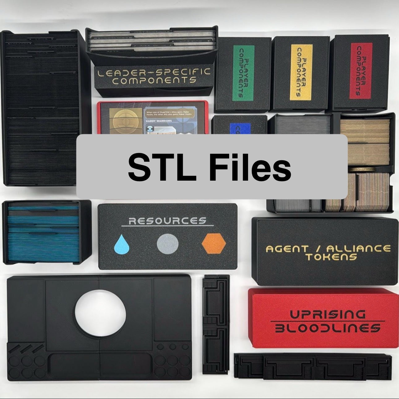 Dune: Imperium Compatible Insert - Deluxe - All Expansions Insert (Digital)